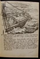 Utazás Keleten (1881) Őfelsége `Zrínyi` korvettjén, készítette Greguss György. A kézzel írt és illus...