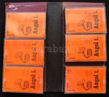 6 db magnókazetta: Tanuljunk nyelveket! Angol 1 (I. rész), karton tokban