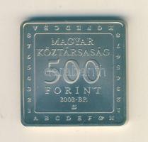 2002. 500Ft "Kempelen Farkas Sakkautomatája" T:BU Csak 5000db!