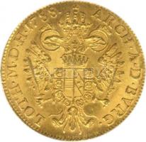 1788B. Dukát Au "II. József" Körmöcbánya (3.49g) T:2 /
Hungary 1788B. Ducat Au "Josep...