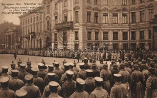 Warsaw 1916 New Year military parade