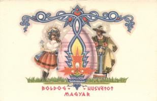 Hungarian Easter, folklore s: Bozó