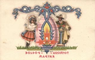 Húsvét, Magyar folklór s: Bozó, Easter, Hungarian folklore s: Bozó