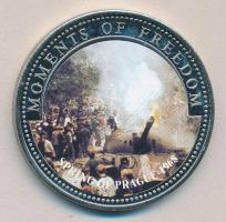 Libéria 2001. 10$ "Szabadság pillanatai-Prágai tavasz 1968" multicolor T:PP tanúsítvánnyal...