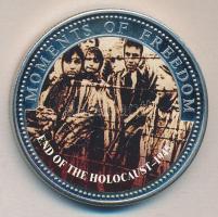 Libéria 2001. 10$ "Szabadság pillanatai-Koncentrációs táborok felszabadítása 1945." multic...