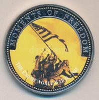 Libéria 2001. 10$ "Szabadság pillanatai-A második világháború vége 1945." multicolor T:PP ...