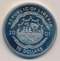 Libéria 2001. 10$ "Szabadság pillanatai-Spanyol polgárháború 1936/37." multicolor T:PP tanúsítvánnyal Liberia 2001. 10 Dollars "Moments of Freedom-Spanish civil war 1936/37." multicolor C:PP with certificate