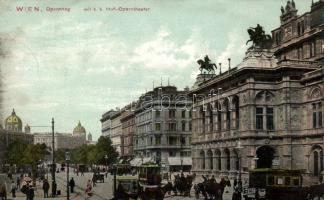 Vienna Opera, trams (Rb)