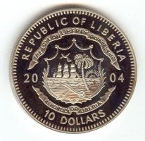 Libéria 2004. 10$ "Szabadság pillanatai-Garibaldi felszabadítja Itáliát 1860." multicolor ...