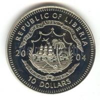 Libéria 2004. 10$ "Szabadság pillanatai-Rákóczi szabadságharc 1703." multicolor T:PP tanús...
