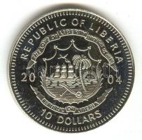 Libéria 2004. 10$ "Szabadság pillanatai-Trójai háború i.e. 1250." multicolor T:PP tanúsítv...