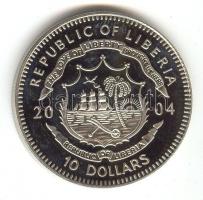 Libéria 2004. 10$ "Szabadság pillanatai-Teréz anya (Nobel-békedíj) 1979." multicolor T:PP ...