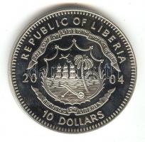 Libéria 2004. 10$ "Szabadság pillanatai-Kutuzov marsall megállítja Napóleon seregeit 1812.&quot...