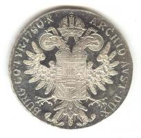 Ausztria 1780SF Tallér Ag Mária Terézia utánveret T:PP Austria 1780SF Thaler Ag Maria Theresia restrike C:PP