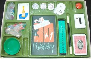 Rodolfo Bűvészdoboz társasjáték, 30+1 mutatvány