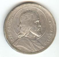 1938. 5P Ag "Szent István" T:2-,3 ph., ütésnyom