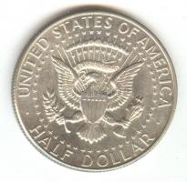 Amerikai Egyesült Államok 1967. 1/2$ Ag Kennedy T:2- USA 1967 1/2 Dollar Ag Kennedy C:VF