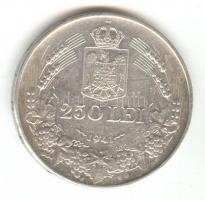 Románia 1941. 250L Ag T:2- Romania 1941. 250 Lei Ag C:VF