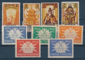 1914-1942 Misszionárius és Piarista levélzáró sor