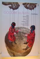 Goodbye és Ámen; nagyméretű filmplakát a 70-es évekből