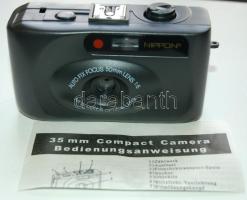 Nippon K-147 analóg fényképezőgép, 35mm fókuszmentes leírással eredeti csomagolásban használatlan/ Analog focus free photo camera unused