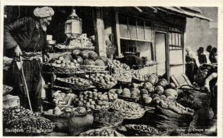 Sarajevo fruit vendor