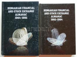 Hungarian Financial and Stock Exchange Almanac 1993-94 / 1994-95, két kötet (szerk.:Kerekes György)