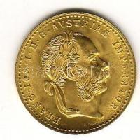 Ausztria 1915 1D arany 3,49g T:1