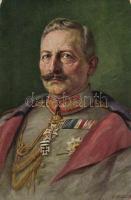 Wilhelm II, artist signed (EK)