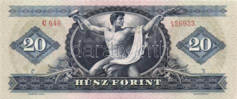 1969. 20Ft (5x) színváltozatok is köztük T:I,II