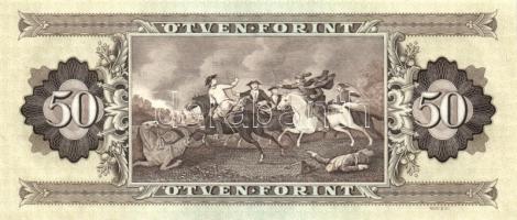 1989. 50Ft (2x) egymás utáni sorszámmal T:I-