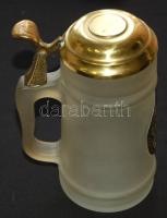 Fedeles üveg söröskorsó 17cm