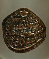 Fedeles üveg söröskorsó 17cm