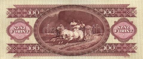 1984. 100Ft (5x) egymás utáni sorszámokkal T:I-,II