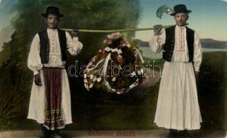 Hungarian folklore, reapers from Ostoros (EK)