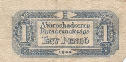 1944. 1P, 2P, 5P, 10P, 20P, 50P, 100P, 1000P " A Vöröshadsereg Parancsnoksága" teljes sor!...
