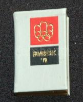 Olimpiai érmeseink 1976. Fekete-fehér fotókkal illusztrált sorszámozott minikönyv bőrkötésben