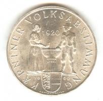 Ausztria 1960. 25Sch Ag "Karintia, népszavazás 1920" T:2 tanúsítvánnyal!
Austria 1960. 25 ...