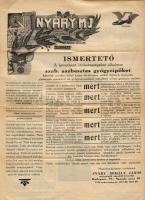 kb 50 db számla, irat, közte okmánybélyegesek, + cserkészújság