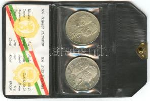 1981. 100Ft + 5L magyar-bolgár közös kiadás "Bulgária 1300 éves" T:PP Eredeti tokban, tanú...