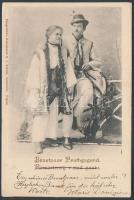 Polish couple, folklore