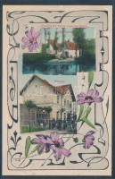 Pilisvörösvár cigánylaktanya, vasútállomás