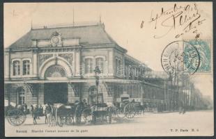 Nevers avenue of the railway station