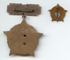 ~1970. "Kiváló Újító" kitüntetés bronz fokozata miniatűrrel T:2