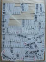 360 db ajánlási ragjegy nagy alakú berakólapon