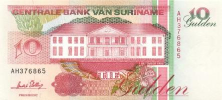 Szurinam 1963. 10G + 1985. 2 1/2G + 25G + 1988. 25G + 1996. 10G T:I
Suriname 1963. 10 Gulden + 1985....