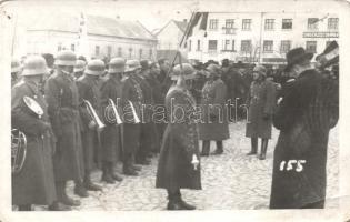 Léva entry of the Hungarian troops (EB)