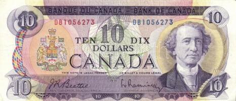 Kanada 1967. 1$ + 1971. 10$ T:I-,II
Canada 1967. 1 Dollar + 1971. 10 Dollars C:AU,XF