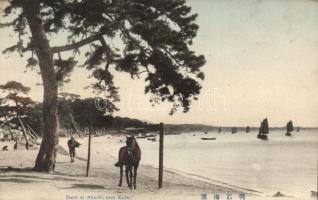 Akashi, boats, horse