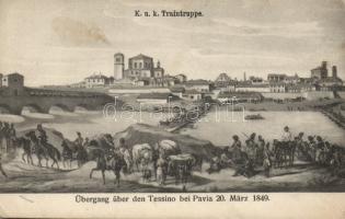 German troops in Pavia, 20. March 1849 (EK)